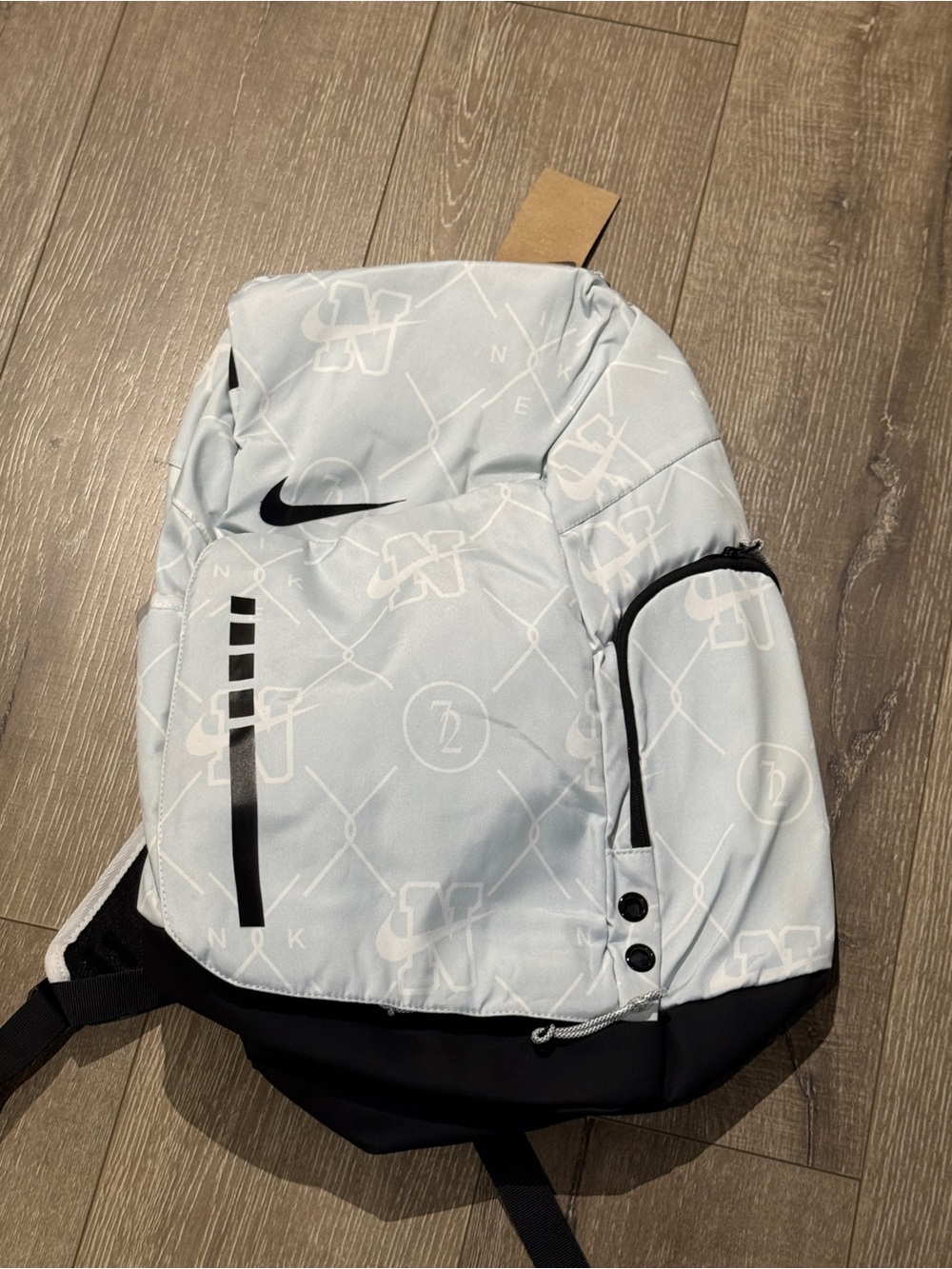 Nike Elite Backpack Gray & Black Men's Backpack